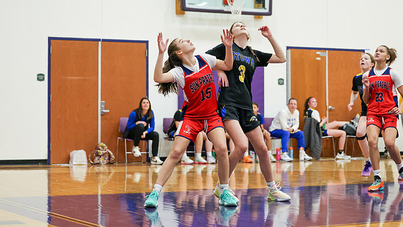 2-25-24 Sun Prairie 8th Grade Girls vs. Germantown at BIG BILL & BOB VAN WIE INVITATIONAL  (3)