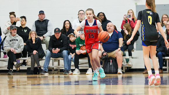 2-25-24 Sun Prairie 8th Grade Girls vs. Germantown at BIG BILL & BOB VAN WIE INVITATIONAL  (6)