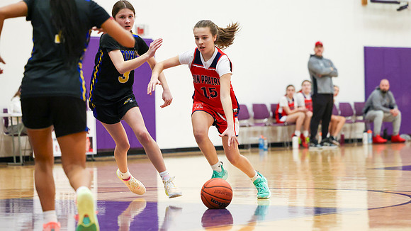 2-25-24 Sun Prairie 8th Grade Girls vs. Germantown at BIG BILL & BOB VAN WIE INVITATIONAL  (18)