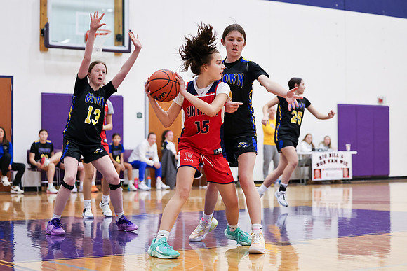 2-25-24 Sun Prairie 8th Grade Girls vs. Germantown at BIG BILL & BOB VAN WIE INVITATIONAL  (23)