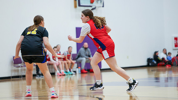2-25-24 Sun Prairie 8th Grade Girls vs. Germantown at BIG BILL & BOB VAN WIE INVITATIONAL  (29)