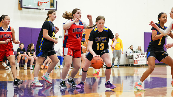 2-25-24 Sun Prairie 8th Grade Girls vs. Germantown at BIG BILL & BOB VAN WIE INVITATIONAL  (37)