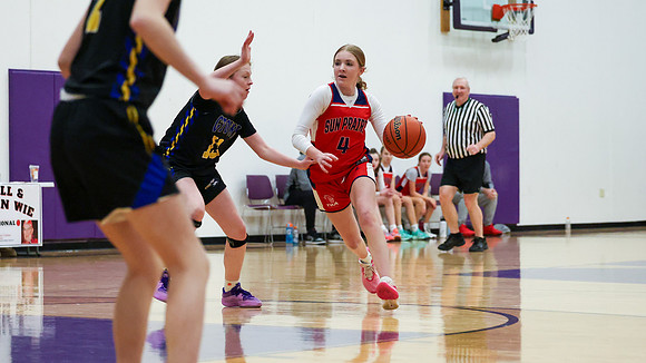 2-25-24 Sun Prairie 8th Grade Girls vs. Germantown at BIG BILL & BOB VAN WIE INVITATIONAL  (42)