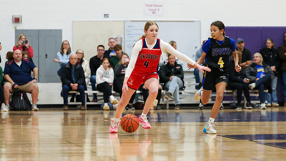 2-25-24 Sun Prairie 8th Grade Girls vs. Germantown at BIG BILL & BOB VAN WIE INVITATIONAL  (47)