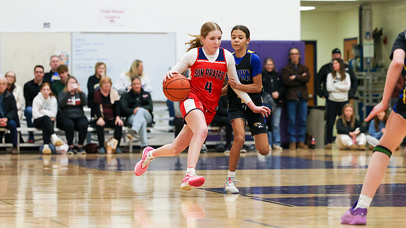 2-25-24 Sun Prairie 8th Grade Girls vs. Germantown at BIG BILL & BOB VAN WIE INVITATIONAL  (50)