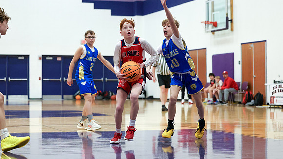 2-25-24 Sun Prairie 7th Grade Boys vs. Lake Millls at BIG BILL & BOB VAN WIE INVITATIONAL (5)