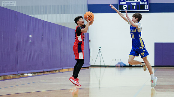 2-25-24 Sun Prairie 7th Grade Boys vs. Lake Millls at BIG BILL & BOB VAN WIE INVITATIONAL (14)