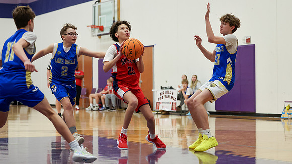 2-25-24 Sun Prairie 7th Grade Boys vs. Lake Millls at BIG BILL & BOB VAN WIE INVITATIONAL (19)