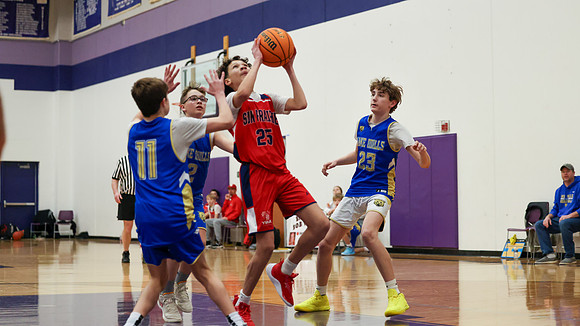 2-25-24 Sun Prairie 7th Grade Boys vs. Lake Millls at BIG BILL & BOB VAN WIE INVITATIONAL (21)