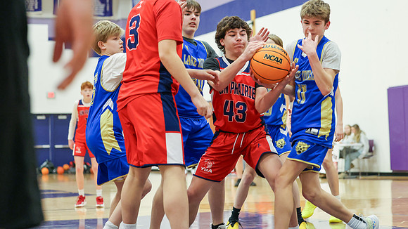 2-25-24 Sun Prairie 7th Grade Boys vs. Lake Millls at BIG BILL & BOB VAN WIE INVITATIONAL (29)