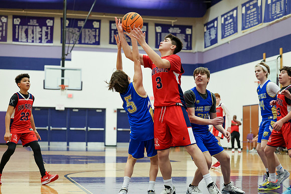 2-25-24 Sun Prairie 7th Grade Boys vs. Lake Millls at BIG BILL & BOB VAN WIE INVITATIONAL (38)