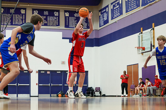 2-25-24 Sun Prairie 7th Grade Boys vs. Lake Millls at BIG BILL & BOB VAN WIE INVITATIONAL (50)