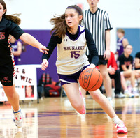 Waunakee 8th Grade Girls vs. Hortonville Game 1