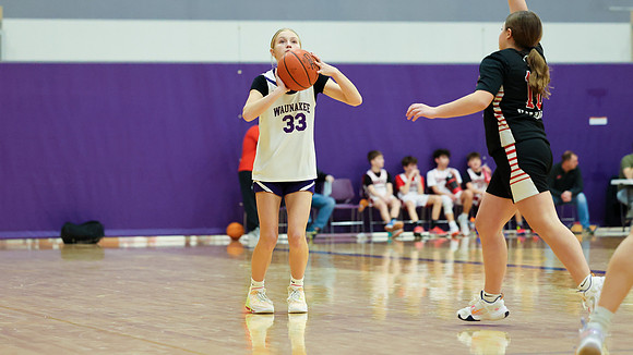 2-25-24 Waunakee 8th Grade Girls vs. Hortonville at BIG BILL & BOB VAN WIE INVITATIONAL  (25)