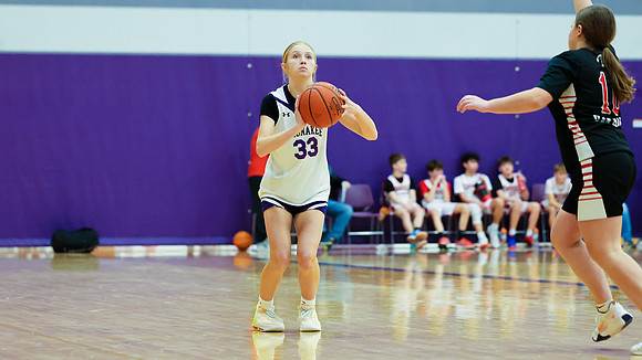 2-25-24 Waunakee 8th Grade Girls vs. Hortonville at BIG BILL & BOB VAN WIE INVITATIONAL  (24)