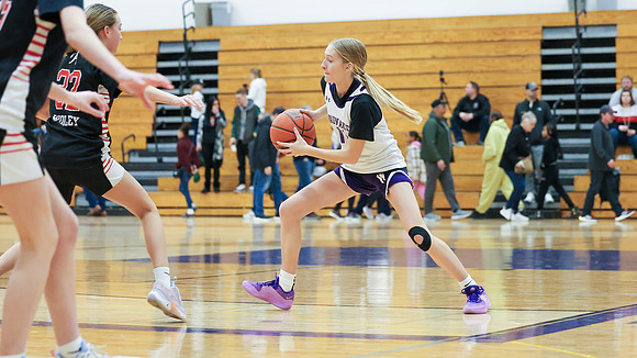 2-25-24 Waunakee 8th Grade Girls vs. Hortonville at BIG BILL & BOB VAN WIE INVITATIONAL  (36)