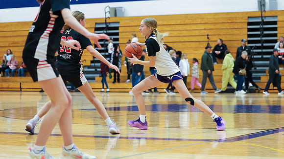 2-25-24 Waunakee 8th Grade Girls vs. Hortonville at BIG BILL & BOB VAN WIE INVITATIONAL  (37)