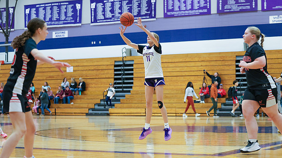 2-25-24 Waunakee 8th Grade Girls vs. Hortonville at BIG BILL & BOB VAN WIE INVITATIONAL  (49)
