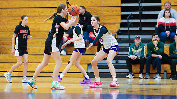 2-25-24 Waunakee 8th Grade Girls vs. Hortonville at BIG BILL & BOB VAN WIE INVITATIONAL  (54)