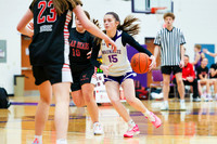 2-25-24 Waunakee 8th Grade Girls vs. Hortonville at BIG BILL & BOB VAN WIE INVITATIONAL  (102)
