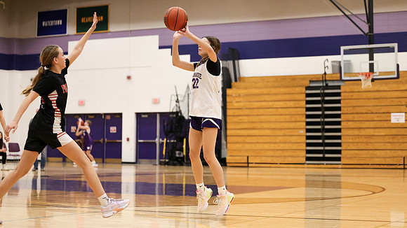 2-25-24 Waunakee 8th Grade Girls vs. Hortonville at BIG BILL & BOB VAN WIE INVITATIONAL  (109)