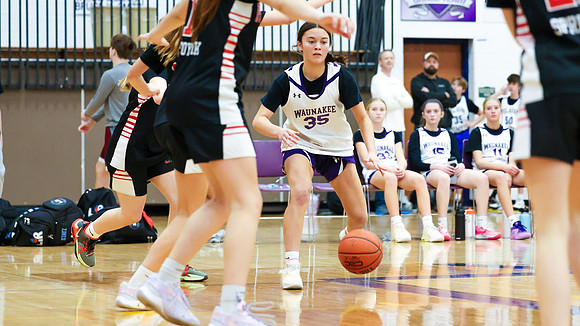 2-25-24 Waunakee 8th Grade Girls vs. Hortonville at BIG BILL & BOB VAN WIE INVITATIONAL  (111)