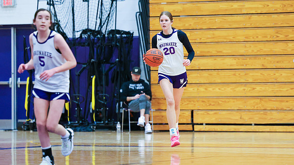 2-25-24 Waunakee 8th Grade Girls vs. Hortonville at BIG BILL & BOB VAN WIE INVITATIONAL  (119)