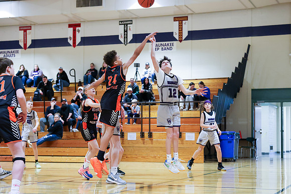 2-25-24 Waunakee 7th Grade Boys vs. West DePere Championship at BIG BILL &BOB VAN WIE INVITATIONAL  (12)