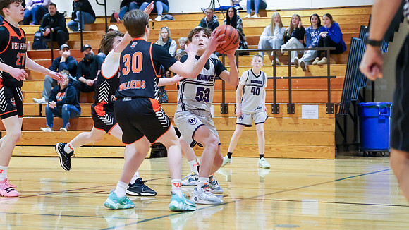 2-25-24 Waunakee 7th Grade Boys vs. West DePere Championship at BIG BILL &BOB VAN WIE INVITATIONAL  (21)