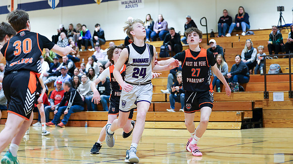 2-25-24 Waunakee 7th Grade Boys vs. West DePere Championship at BIG BILL &BOB VAN WIE INVITATIONAL  (25)