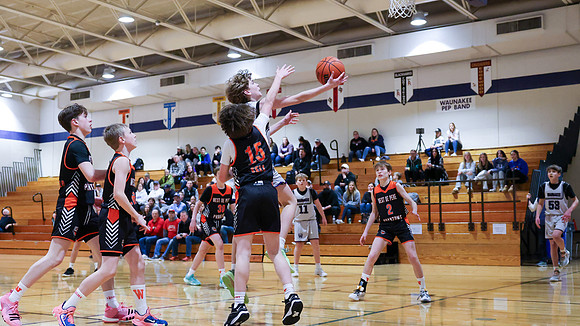 2-25-24 Waunakee 7th Grade Boys vs. West DePere Championship at BIG BILL &BOB VAN WIE INVITATIONAL  (29)