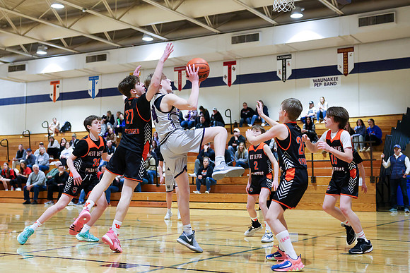 2-25-24 Waunakee 7th Grade Boys vs. West DePere Championship at BIG BILL &BOB VAN WIE INVITATIONAL  (35)