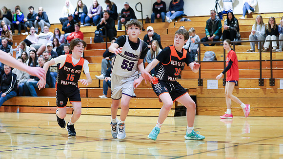 2-25-24 Waunakee 7th Grade Boys vs. West DePere Championship at BIG BILL &BOB VAN WIE INVITATIONAL  (42)