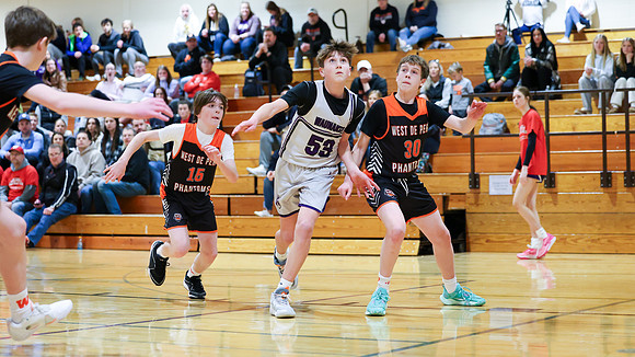 2-25-24 Waunakee 7th Grade Boys vs. West DePere Championship at BIG BILL &BOB VAN WIE INVITATIONAL  (43)