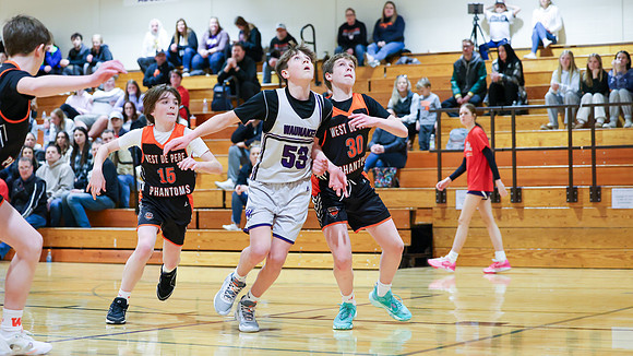 2-25-24 Waunakee 7th Grade Boys vs. West DePere Championship at BIG BILL &BOB VAN WIE INVITATIONAL  (44)