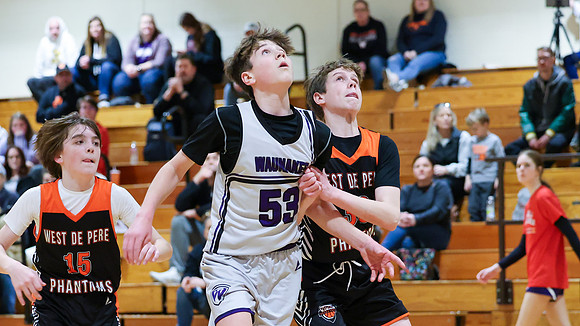 2-25-24 Waunakee 7th Grade Boys vs. West DePere Championship at BIG BILL &BOB VAN WIE INVITATIONAL  (45)