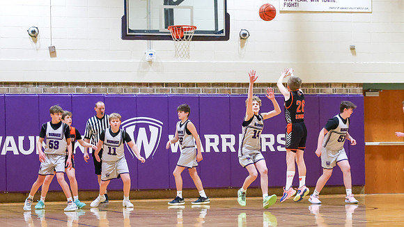 2-25-24 Waunakee 7th Grade Boys vs. West DePere Championship at BIG BILL &BOB VAN WIE INVITATIONAL  (49)