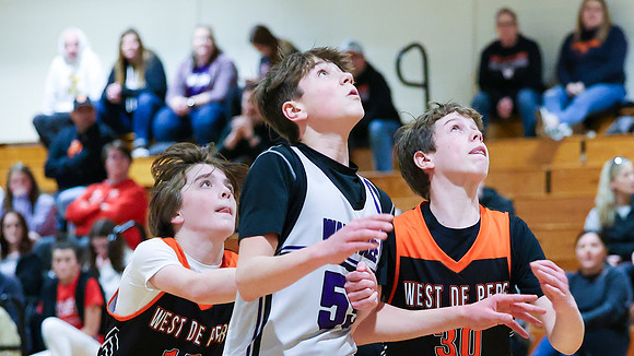 2-25-24 Waunakee 7th Grade Boys vs. West DePere Championship at BIG BILL &BOB VAN WIE INVITATIONAL  (47)