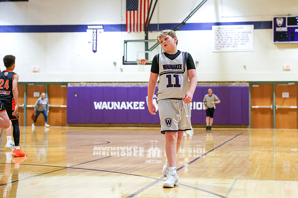 2-25-24 Waunakee 7th Grade Boys vs. West DePere Championship at BIG BILL &BOB VAN WIE INVITATIONAL  (55)