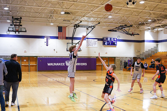 2-25-24 Waunakee 7th Grade Boys vs. West DePere Championship at BIG BILL &BOB VAN WIE INVITATIONAL  (53)