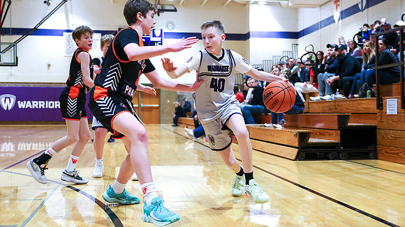 2-25-24 Waunakee 7th Grade Boys vs. West DePere Championship at BIG BILL &BOB VAN WIE INVITATIONAL  (62)