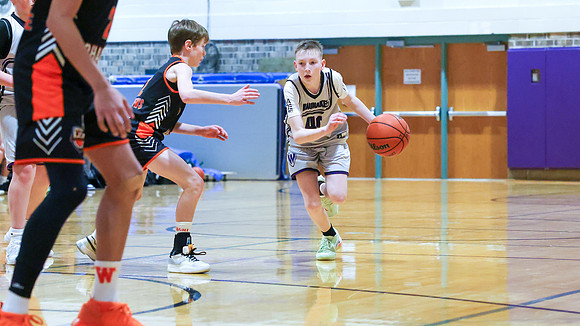 2-25-24 Waunakee 7th Grade Boys vs. West DePere Championship at BIG BILL &BOB VAN WIE INVITATIONAL  (66)