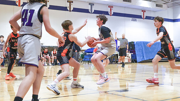 2-25-24 Waunakee 7th Grade Boys vs. West DePere Championship at BIG BILL &BOB VAN WIE INVITATIONAL  (70)