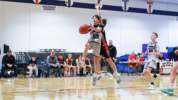 2-25-24 Waunakee 7th Grade Boys vs. West DePere Championship at BIG BILL &BOB VAN WIE INVITATIONAL  (76)