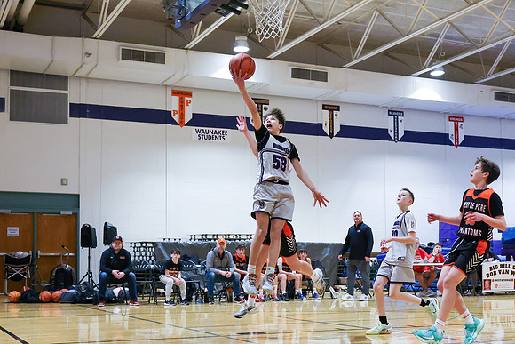 2-25-24 Waunakee 7th Grade Boys vs. West DePere Championship at BIG BILL &BOB VAN WIE INVITATIONAL  (79)