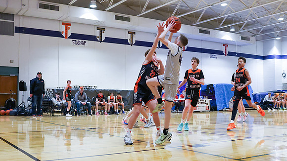2-25-24 Waunakee 7th Grade Boys vs. West DePere Championship at BIG BILL &BOB VAN WIE INVITATIONAL  (83)