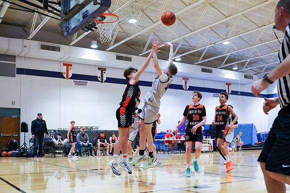 2-25-24 Waunakee 7th Grade Boys vs. West DePere Championship at BIG BILL &BOB VAN WIE INVITATIONAL  (86)