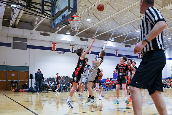 2-25-24 Waunakee 7th Grade Boys vs. West DePere Championship at BIG BILL &BOB VAN WIE INVITATIONAL  (88)
