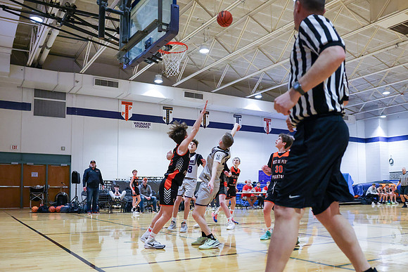 2-25-24 Waunakee 7th Grade Boys vs. West DePere Championship at BIG BILL &BOB VAN WIE INVITATIONAL  (89)
