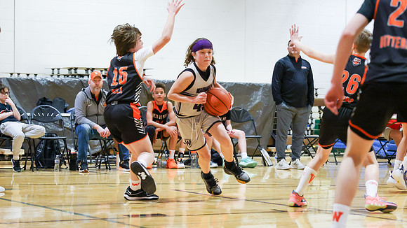 2-25-24 Waunakee 7th Grade Boys vs. West DePere Championship at BIG BILL &BOB VAN WIE INVITATIONAL  (92)